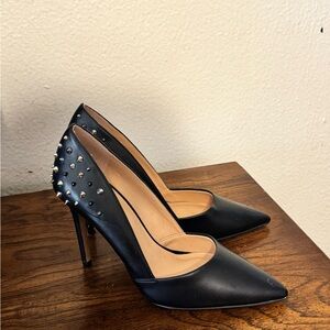 Mix No. 6 Black Studded Heels